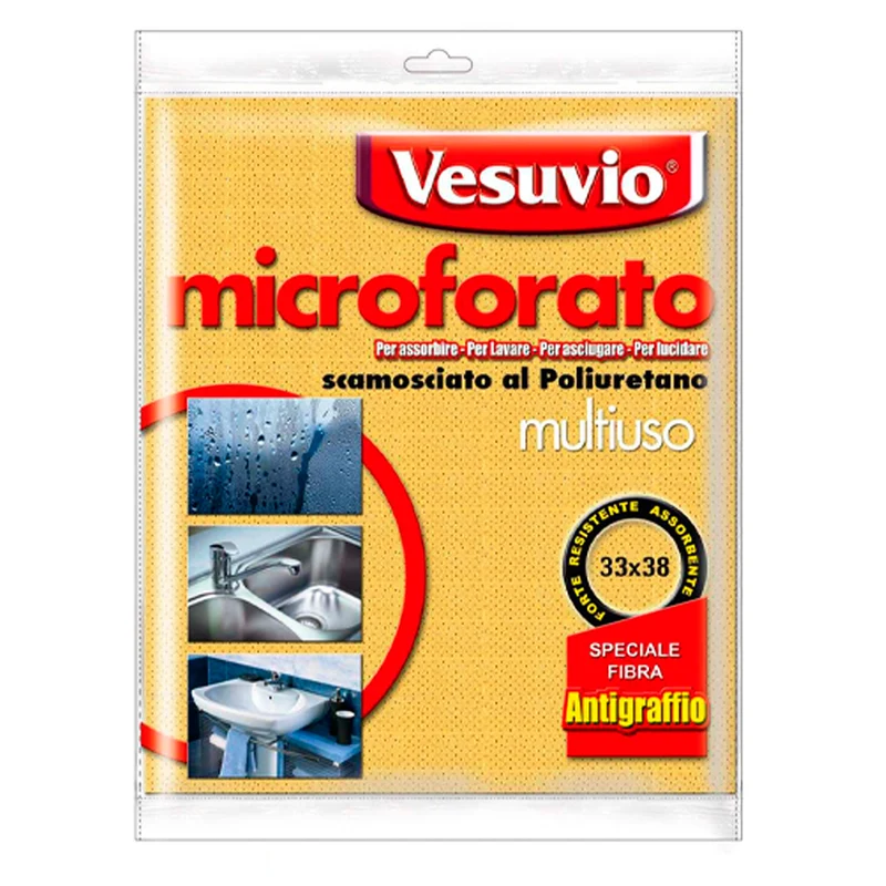 VESUVIO Panno in Microfibra PU Microforato 33X38