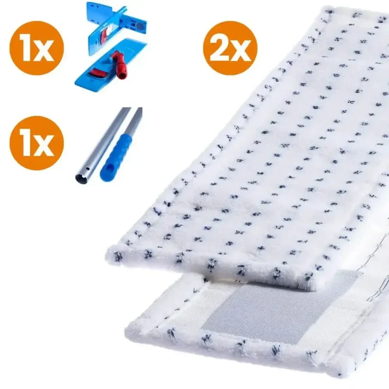 Set professionale lavapavimenti con mop "Parquet & Laminato 40 cm"