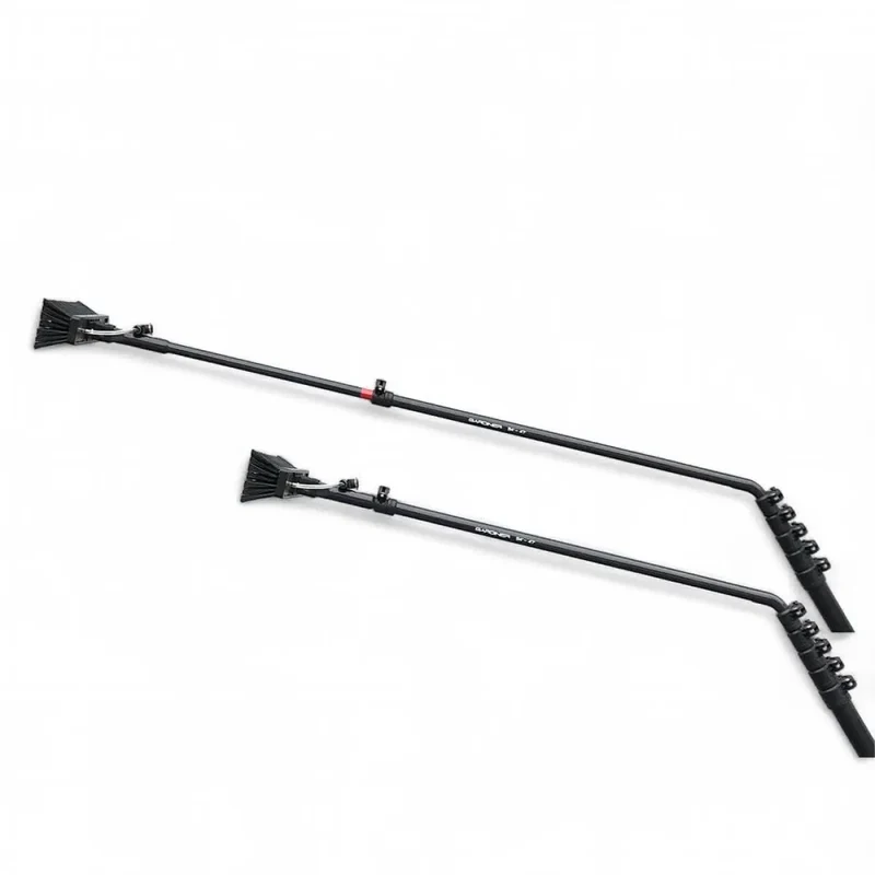 GARDINER Asta Telescopica in Carbonio a Collo d'Oca 90 - 120 cm di Sbraccio