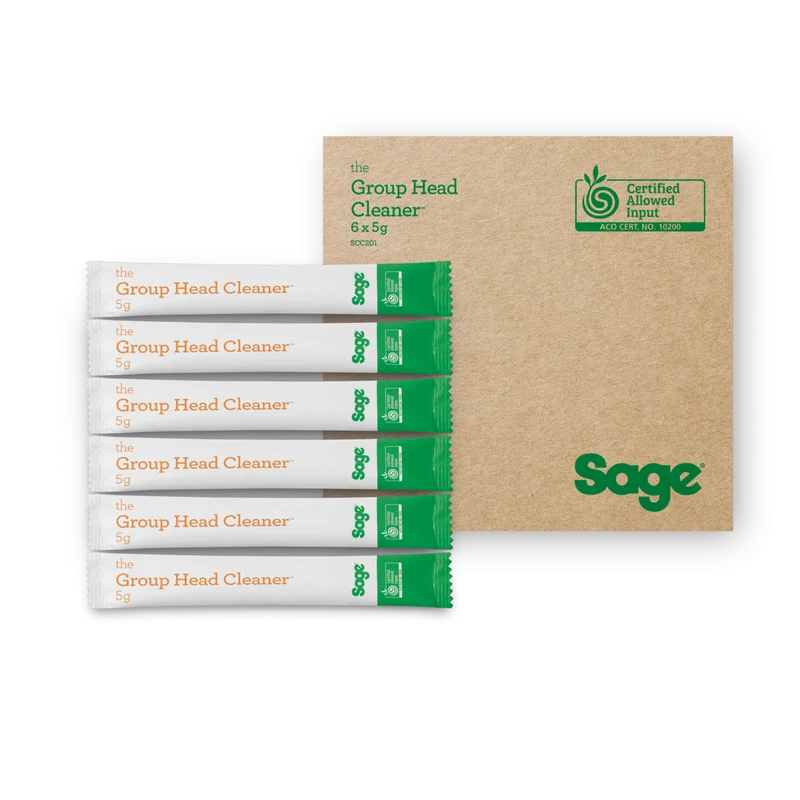 Detergente in Polvere per Gruppo Espresso Sage - Confezione da 6 Bustine (6x5g)