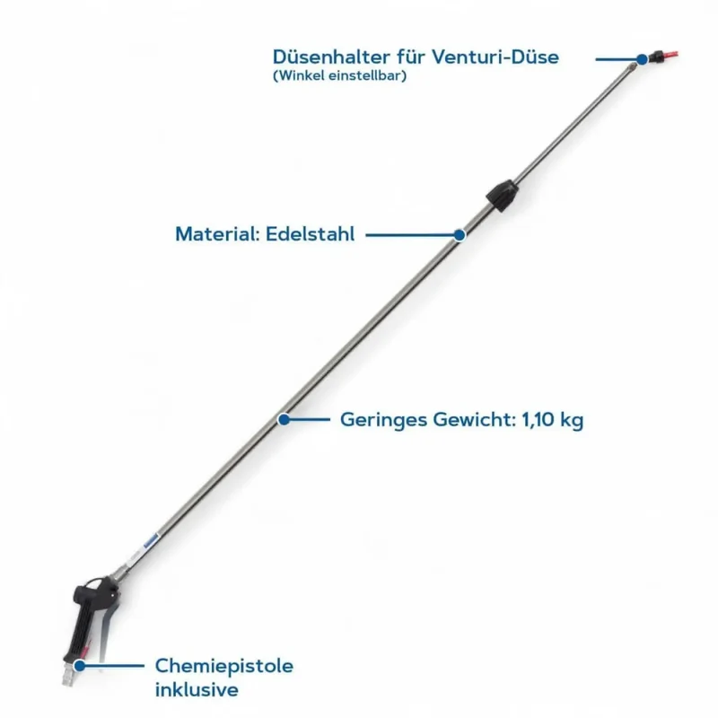 HERMES lancia telescopica chimica T2 Professional