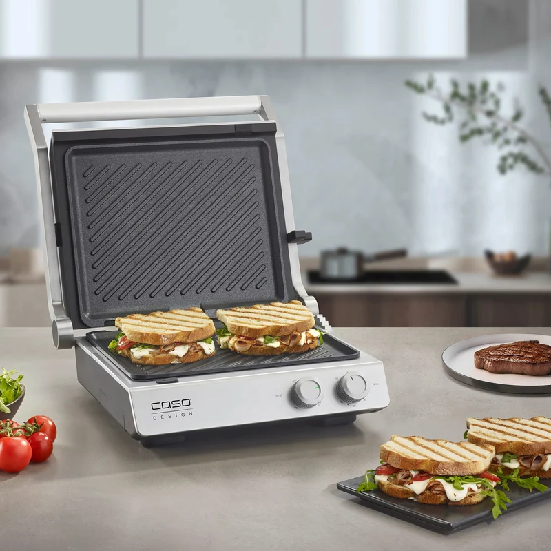 Piastra elettrica per grigliare SteakChef - CASO Design
