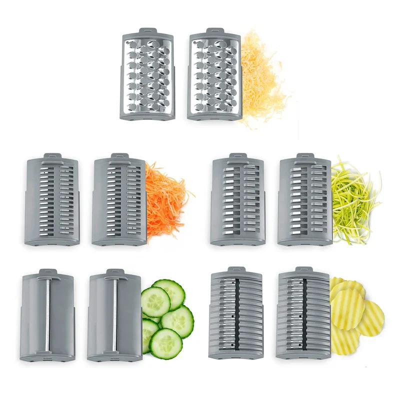 Affettatrice MultiSlicer - Grattugia elettrica multiuso compatta