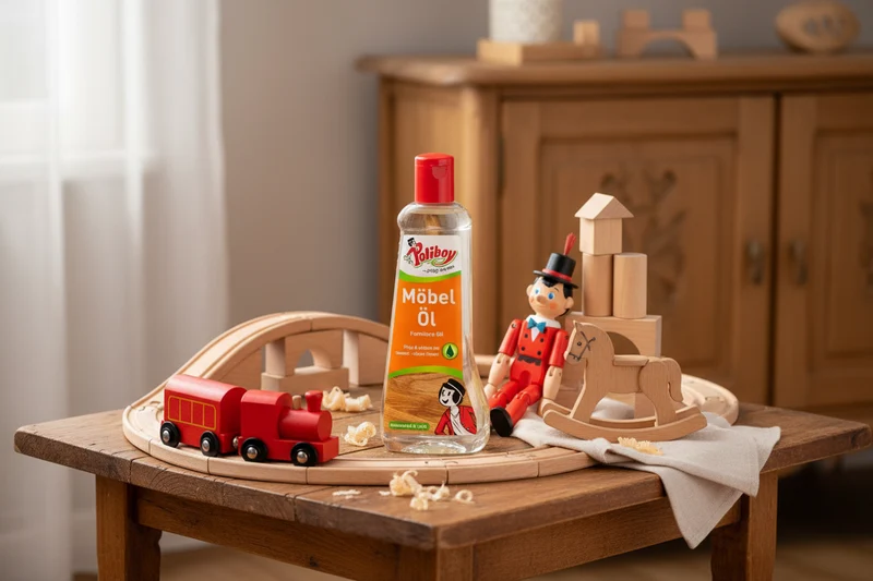 Poliboy Olio per Legno Naturale 200ml - Senza Solventi