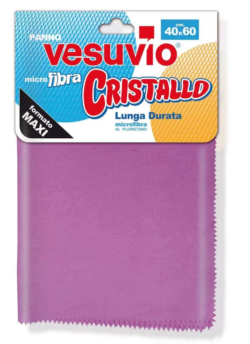 VESUVIO Panno in Microfibra Cristallo 40x60