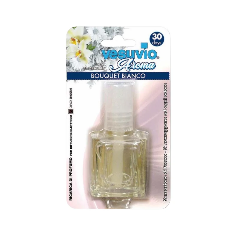VESUVIO RICARICA DIFFUSORE ELETTRICO 1PZ BOUQUET BIANCO