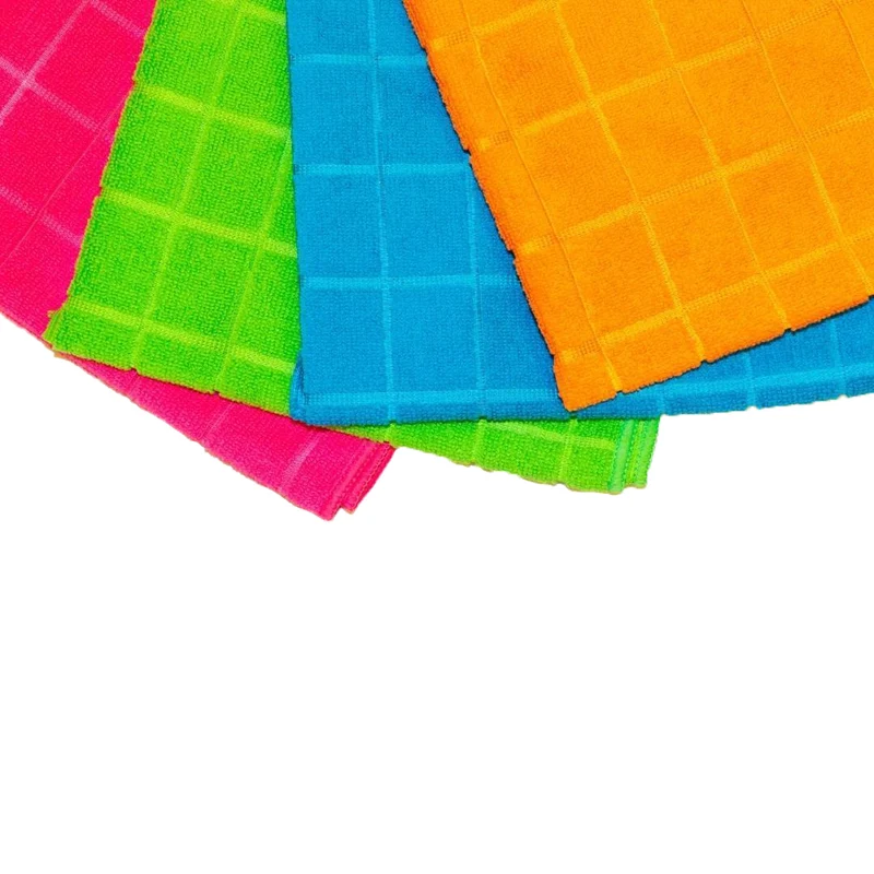 VESUVIO Panno in Microfibra "JOY" 35X35 quadrettato