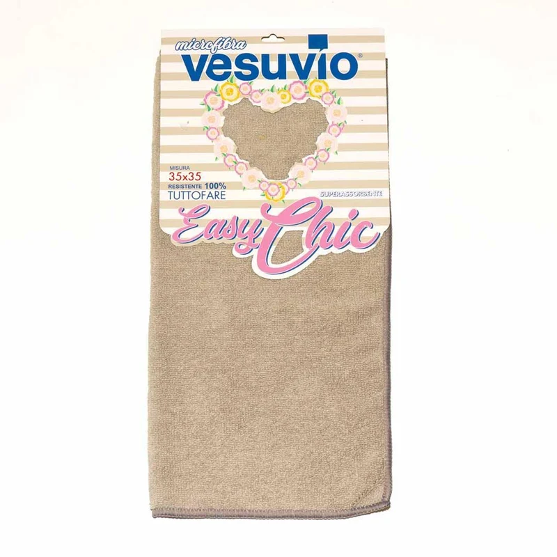 VESUVIO Panno in Microfibra "EASY CHIC" Liscio 35x35