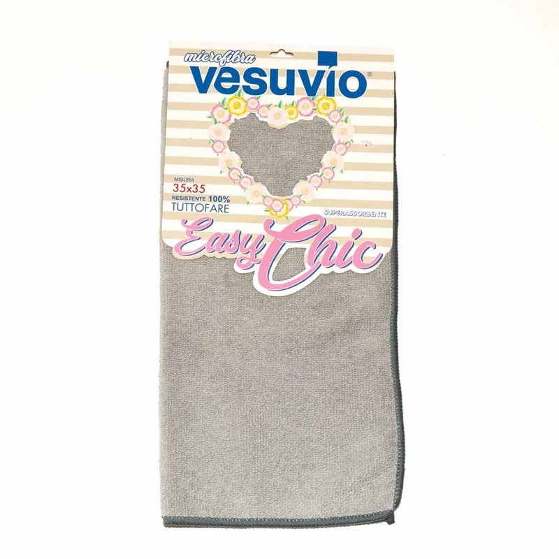 VESUVIO Panno in Microfibra "EASY CHIC" Liscio 35x35