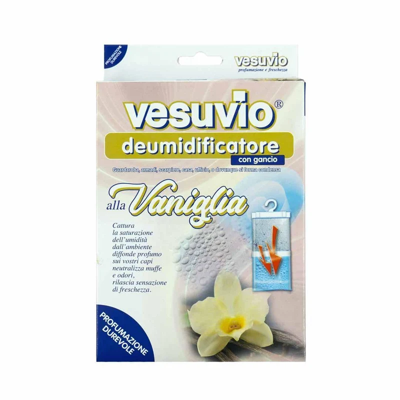 VESUVIO Deumidificatore con gancio vaniglia