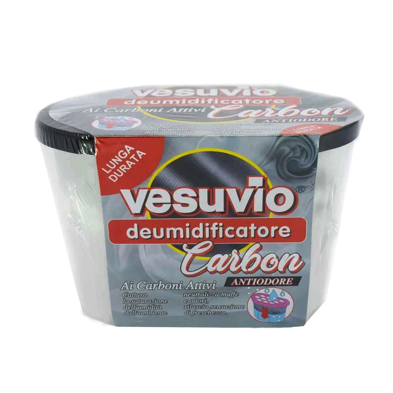 VESUVIO Deumidificatore in vaschetta carbon