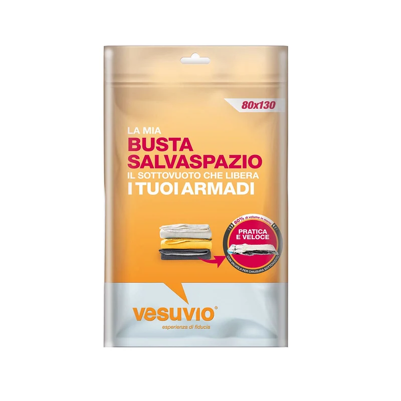 VESUVIO Busta Salvaspazio Trasparente 80X130
