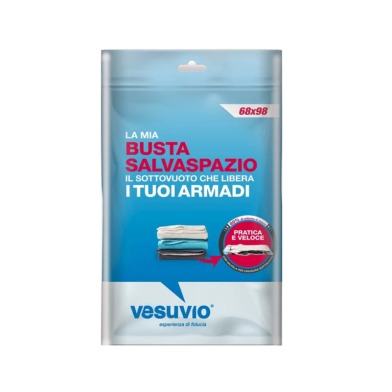 VESUVIO Busta Salvaspazio Trasparente 68X98