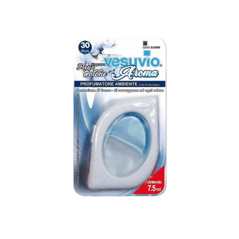 VESUVIO PROFUMATORE AMBIENTE FRAGRANZA FRESCO COTONE 1 PZ