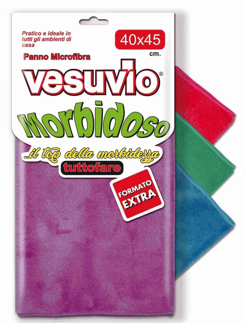 VESUVIO Panno in Microfibra "Morbidoso" 40X45