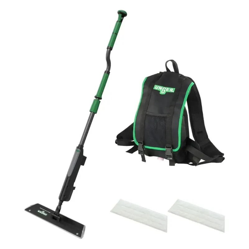 UNGER erGO!wax Kit di rivestimento per pavimenti Mop con velcro
