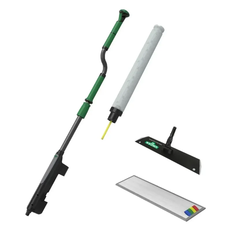 Unger erGO!clean kit lavapavimenti panno in velcro con serbatoio PRO