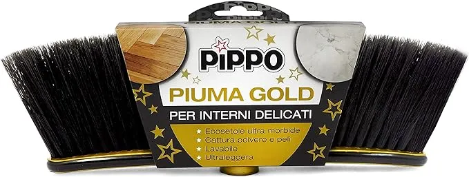 Scopa Pippo Piuma Gold senza manico