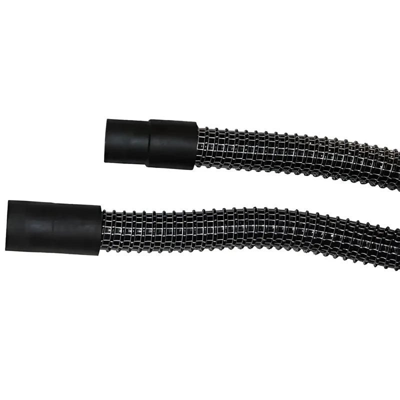 Tubo di aspirazione - colore nero con spirale in acciaio