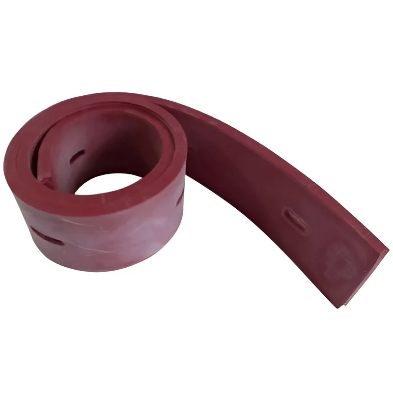 Gomma raschiatrice posteriore Linatex rossa per T7