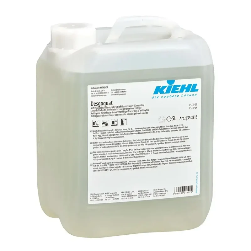 Kiehl Desgoquat detergente disinfettante 5l