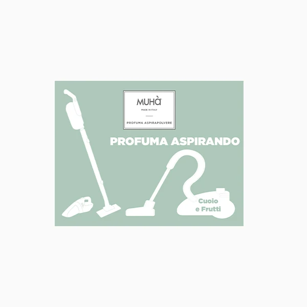 Profuma Aspirapolvere Cuoio e Frutti