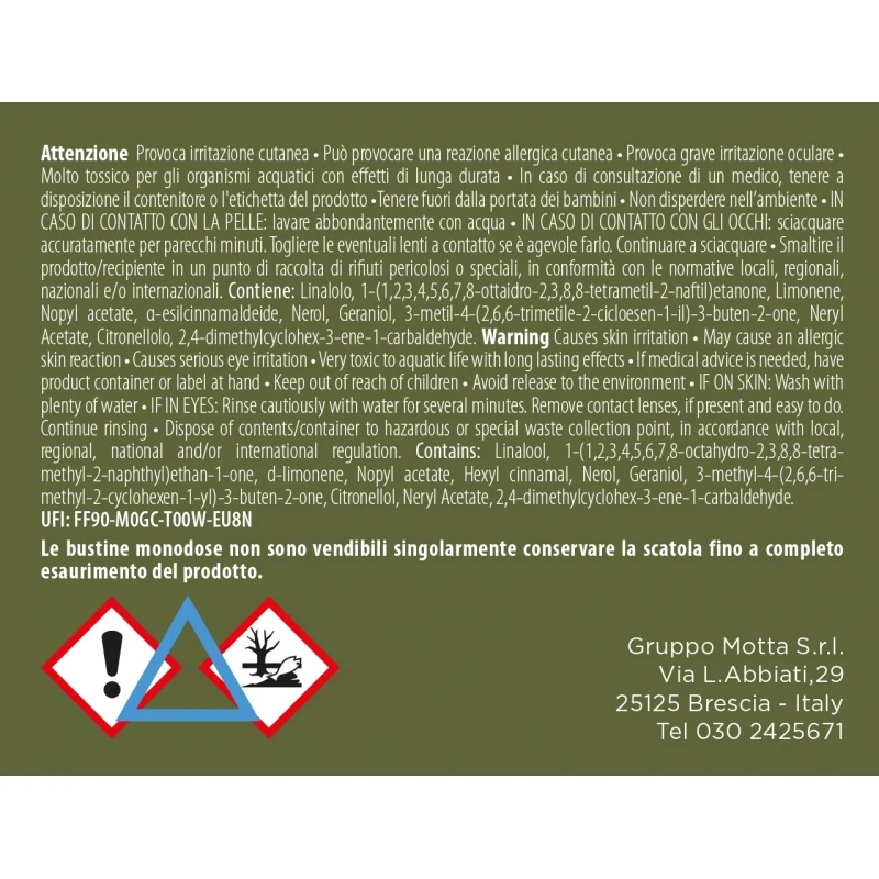 Profuma Aspirapolvere Mosto Supremo
