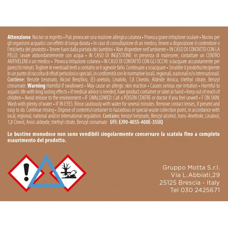 Profuma Aspirapolvere Vaniglia e Liquirizia