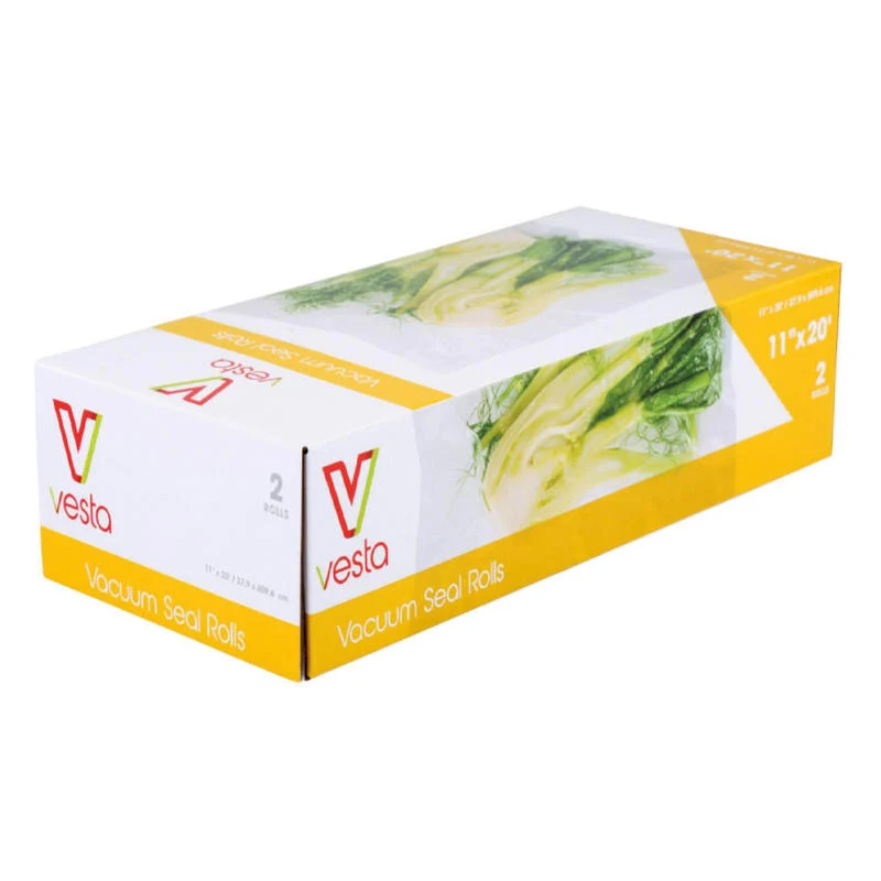 Confezione 2 rotoli per sottovuoto 28 x 600 Vesta