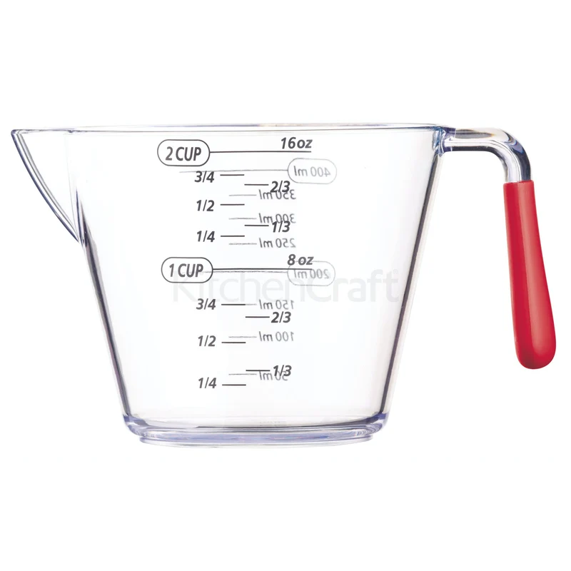 Set 3 caraffe graduate in acrilico KitcheCraft