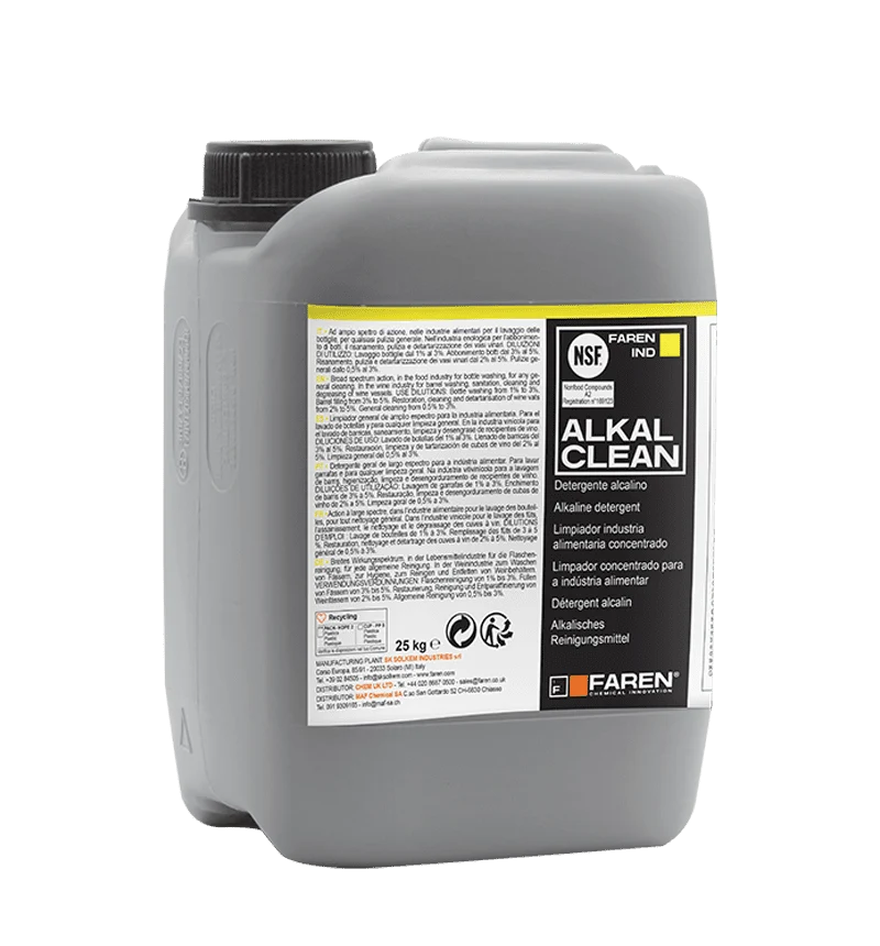 Detergente Alkal Clean Faren