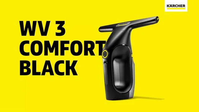 Macchina per la pulizia industriale WV 3 Comfort Precision+ Black Kärcher