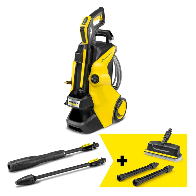 Idropulitrice ad alta pressione K 5 Power Control Flex + Spazzola per Pavimenti PS30 Kärcher