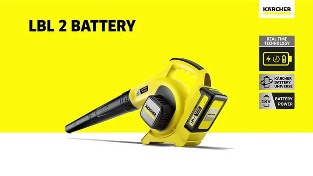 Soffiatore a batteria LBL 2 con set batteria Kärcher