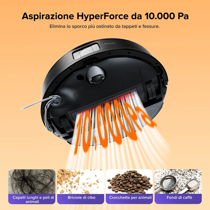 Roborock-Q10 S5+ Set Robot Aspirapolvere – Upgrade del Q10 Max+