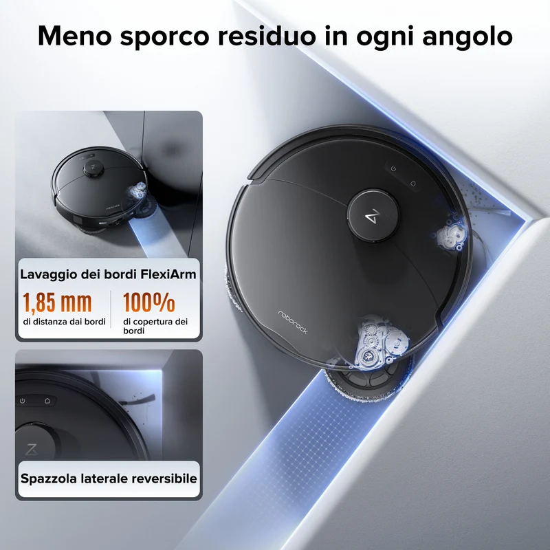 Robot aspirapolvere Roborock Qrevo 2 Pro Set con rimozione automatica dei panni