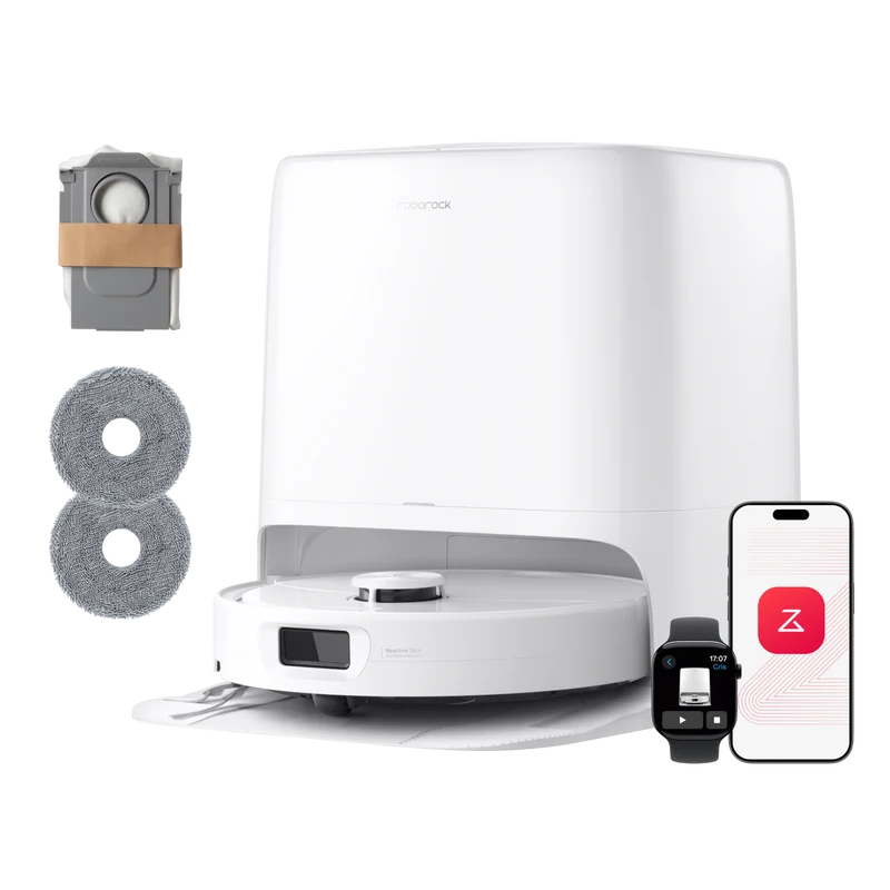 Robot aspirapolvere Roborock Qrevo 2 Pro Set con rimozione automatica dei panni