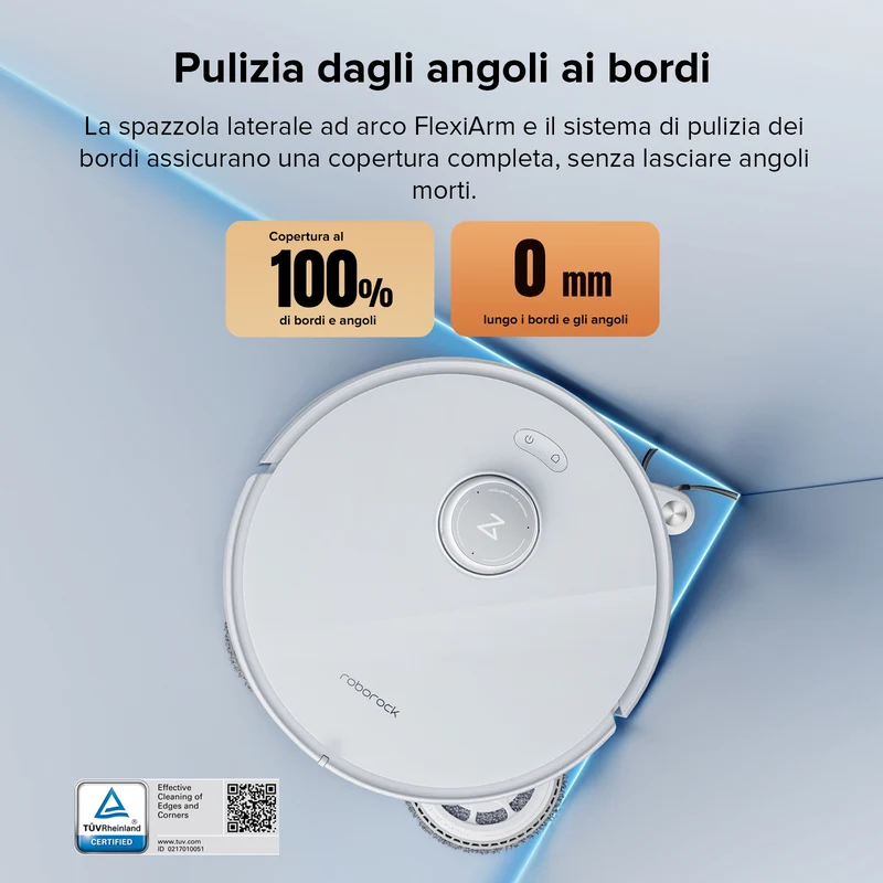 Roborock-Qrevo Edge robot aspirapolvere con stazione multifunzionale 3.0 – Upgrade del Qrevo Master