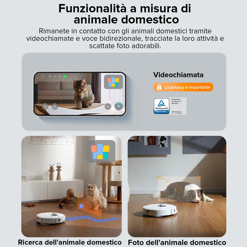 Roborock-Qrevo Edge robot aspirapolvere con stazione multifunzionale 3.0 – Upgrade del Qrevo Master