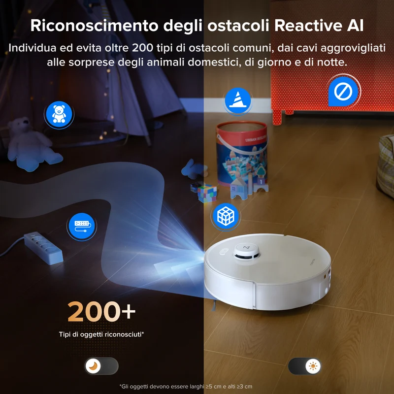 Roborock Qrevo Curv 2 Flow Robot aspirapolvere con panno a rullo e stazione di ricarica multifunzione