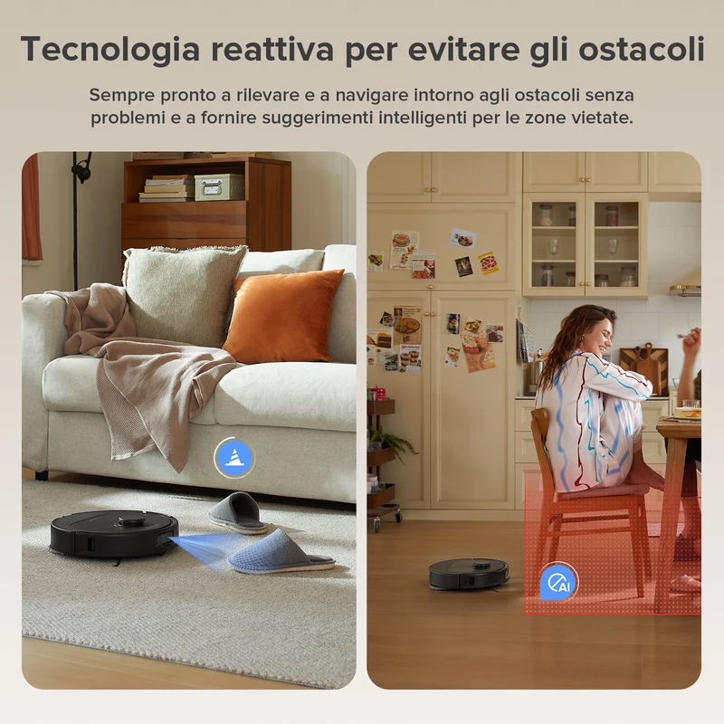 Roborock-QV 35A Set Robot Aspirapolvere – Upgrade del Qrevo S
