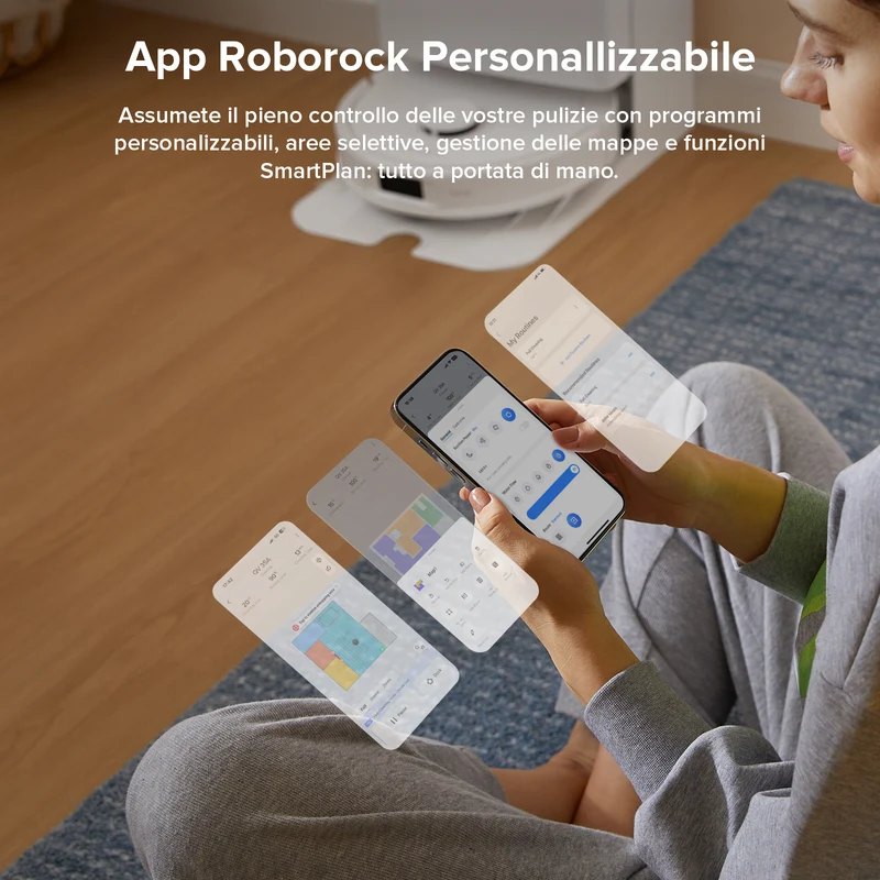 Roborock-QV 35A Set Robot Aspirapolvere – Upgrade del Qrevo S