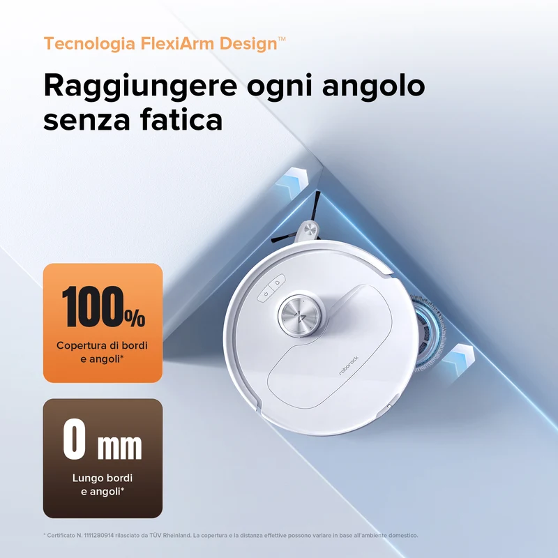 Robot aspirapolvere Roborock Qrevo Master con stazione multifunzionale 3.0