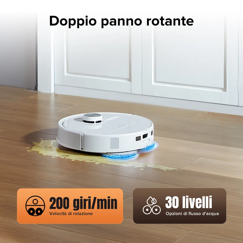 Robot aspirapolvere Roborock Qrevo Master con stazione multifunzionale 3.0