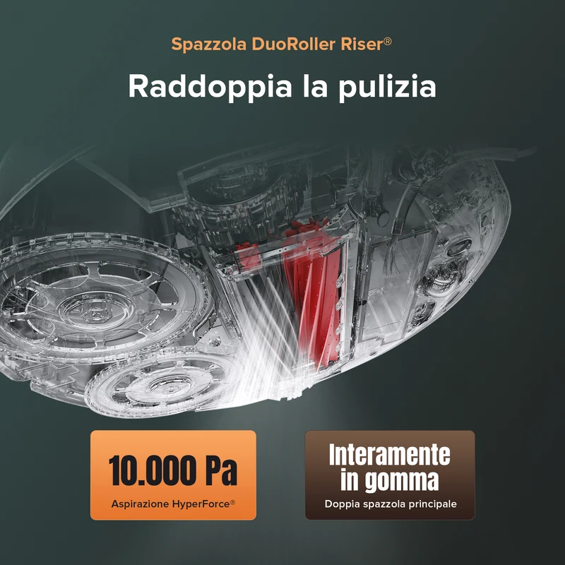 Robot aspirapolvere Roborock Qrevo Master con stazione multifunzionale 3.0