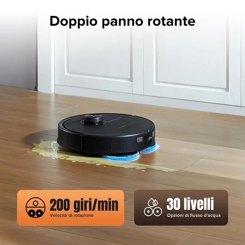 Robot aspirapolvere Roborock Qrevo Master con stazione multifunzionale 3.0
