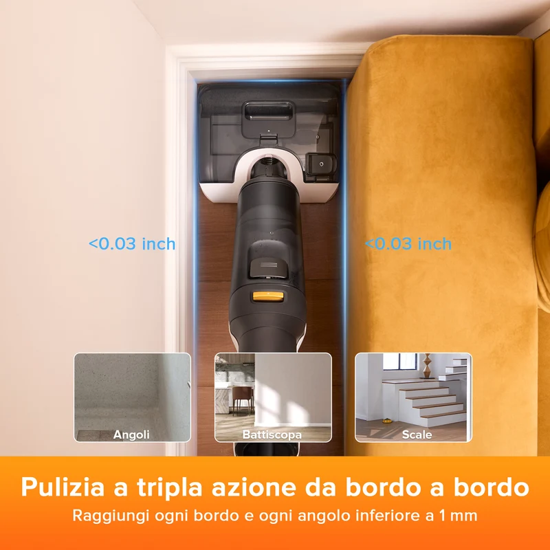 Roborock F25 LT aspirapolvere per umido e secco