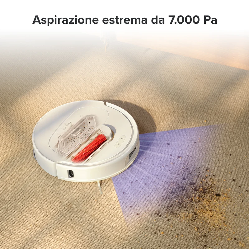 Robot aspirapolvere Roborock Qrevo Pro con stazione multifunzionale 2.0