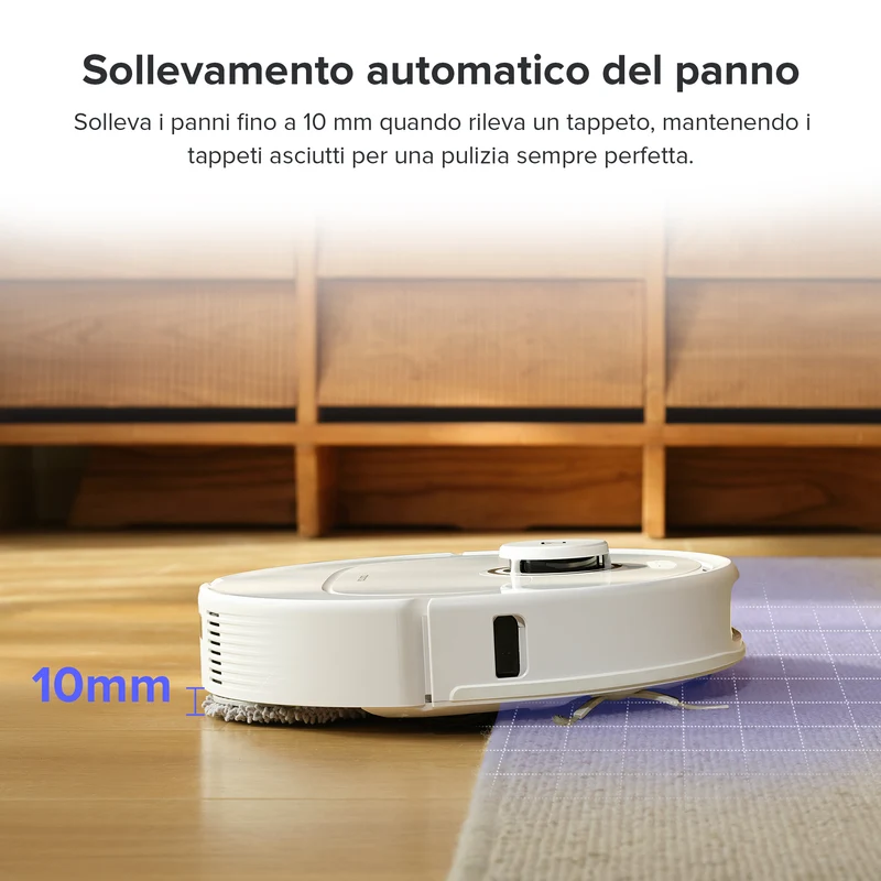 Robot aspirapolvere Roborock Qrevo Pro con stazione multifunzionale 2.0