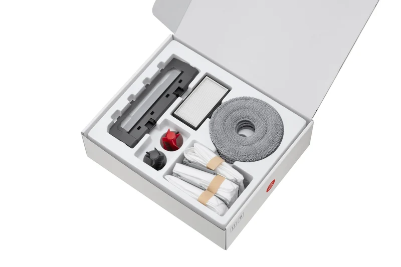 Roborock Saros 20 Kit di Accessori Original, Mocio Rotante *4 + Sacchetto per la Polvere *3 + Filtro *2 + Copertura Spazzola Principale *1 + Spazzola Principale *1 + Spazzola Laterale *2